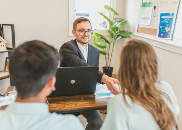 Homebuyer reviewing documents for mortgage pre approval and pre qualification in Citrus County Florida.