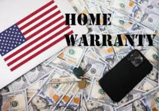 Home warranty concept with house keys, smartphone, and money representing repair cost protection for Citrus County homebuyers.