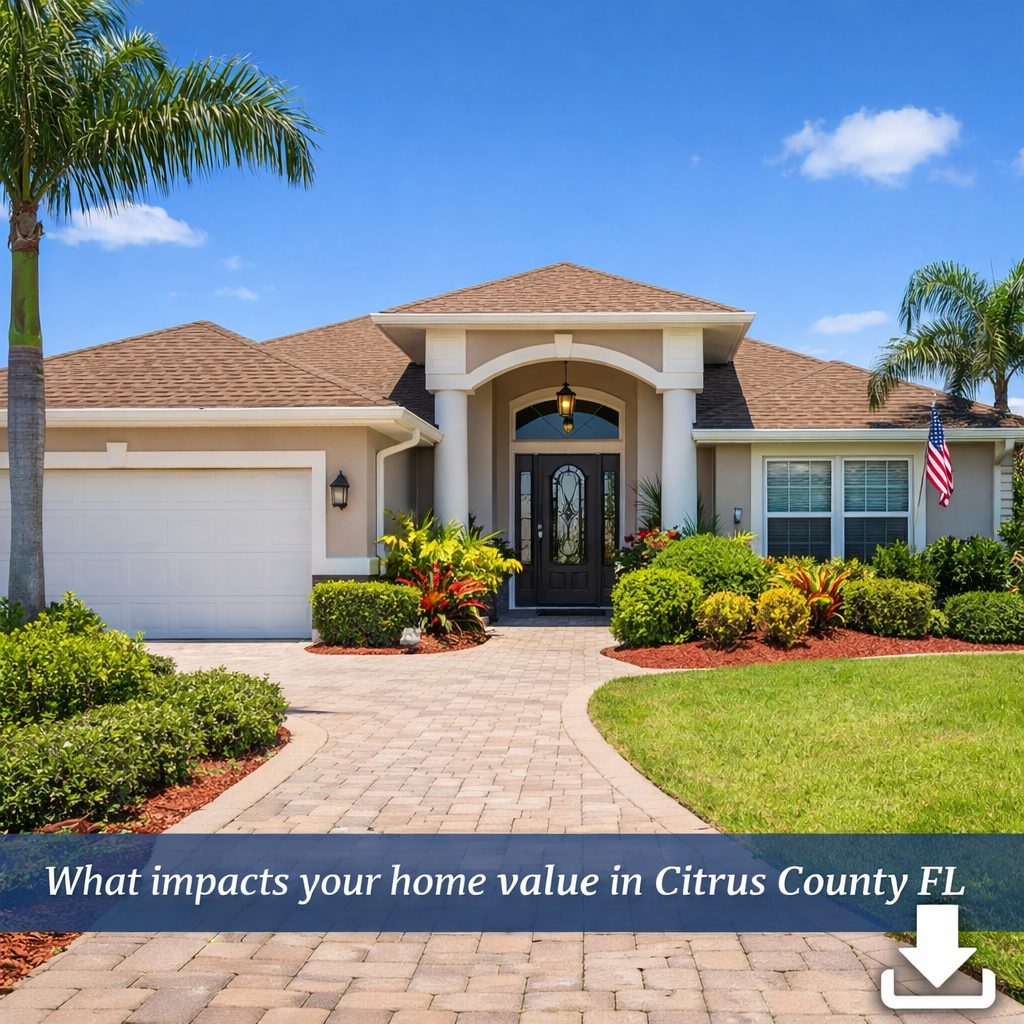 home value in Citrus County FL exterior example
