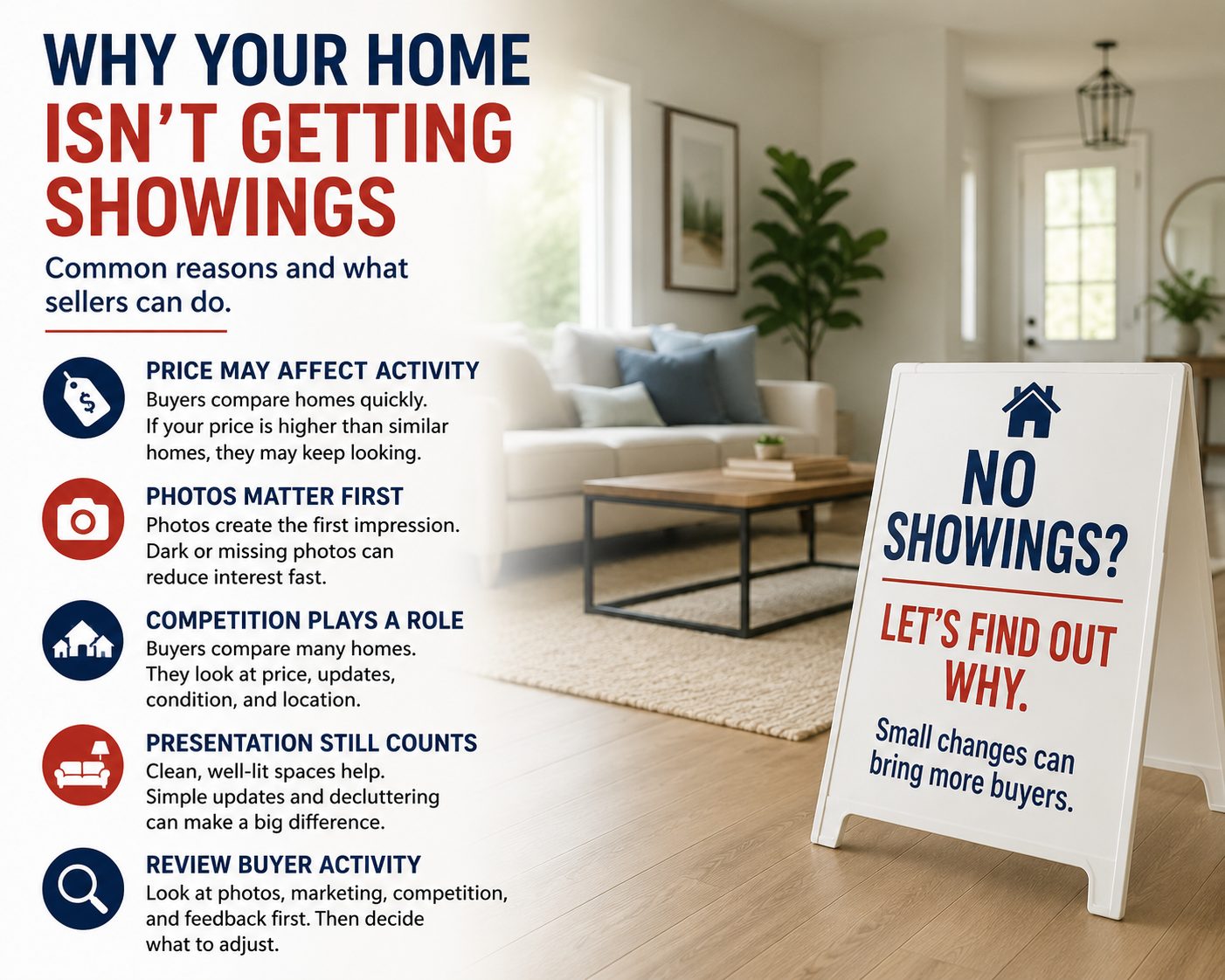 home not getting showings Citrus County seller strategy