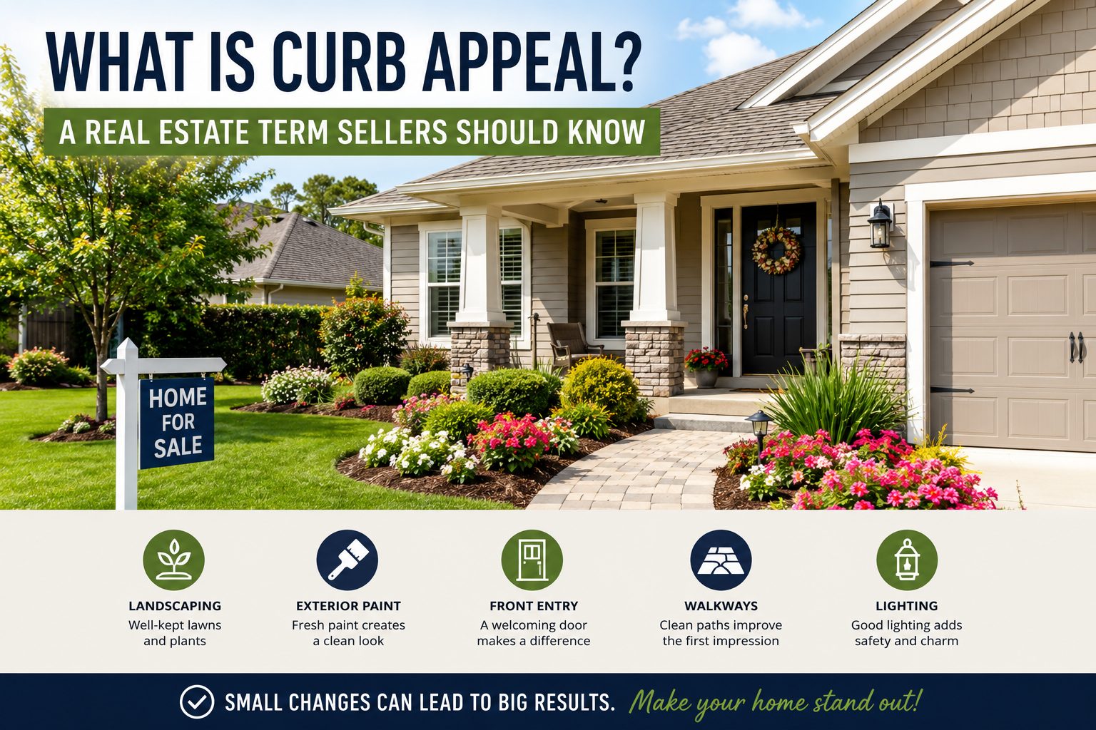 curb appeal meaning for Citrus County sellers improving first impressions before selling a home